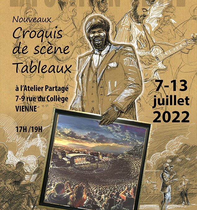 Exposition-vente jazz à Vienne 2022