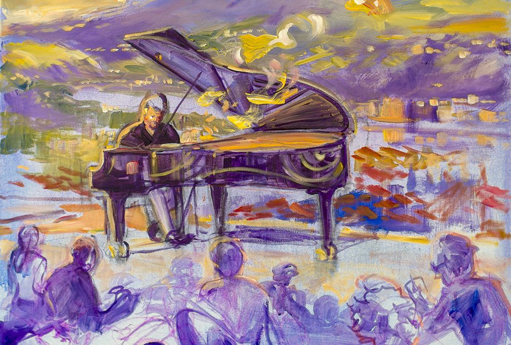 Xavier Thollard. Portrait d’un pianiste en feu.